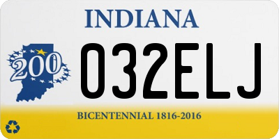 IN license plate 032ELJ