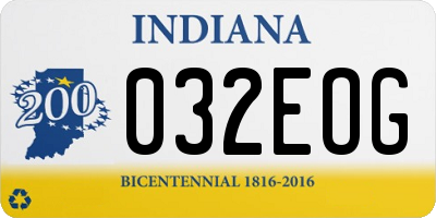IN license plate 032EOG