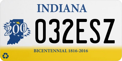 IN license plate 032ESZ