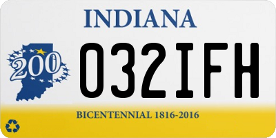 IN license plate 032IFH