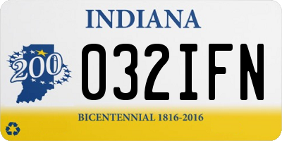 IN license plate 032IFN