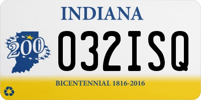 IN license plate 032ISQ
