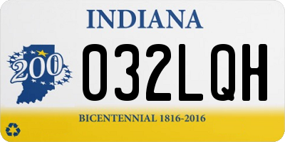 IN license plate 032LQH