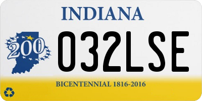 IN license plate 032LSE