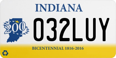 IN license plate 032LUY