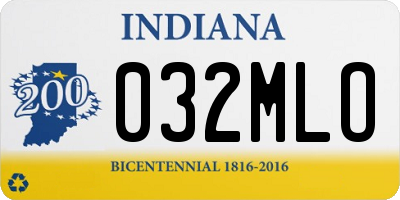IN license plate 032MLO