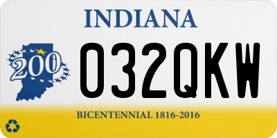 IN license plate 032QKW