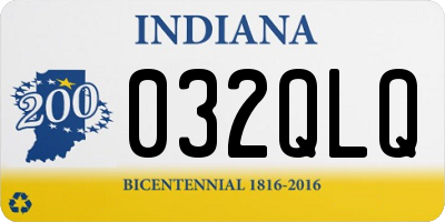 IN license plate 032QLQ