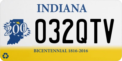 IN license plate 032QTV