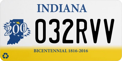 IN license plate 032RVV