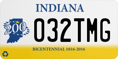 IN license plate 032TMG