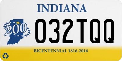 IN license plate 032TQQ
