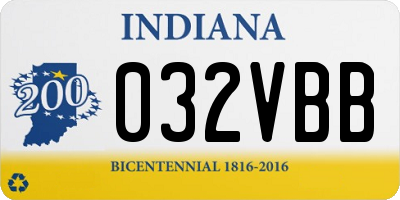 IN license plate 032VBB