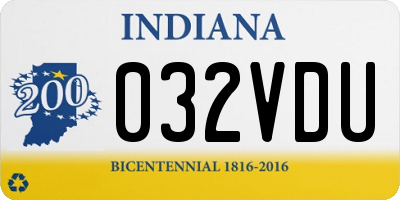 IN license plate 032VDU