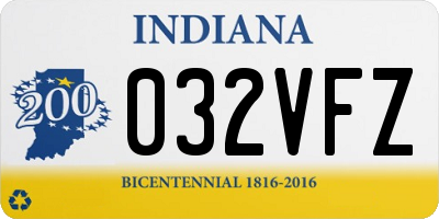 IN license plate 032VFZ