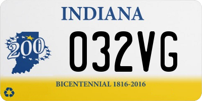 IN license plate 032VG