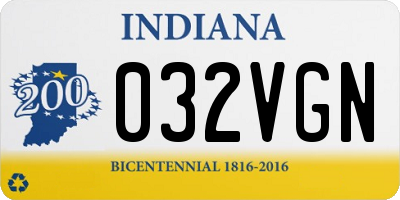 IN license plate 032VGN