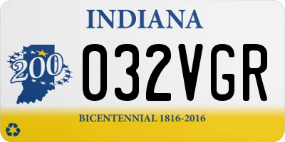 IN license plate 032VGR