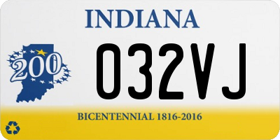 IN license plate 032VJ