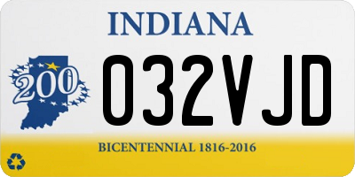 IN license plate 032VJD