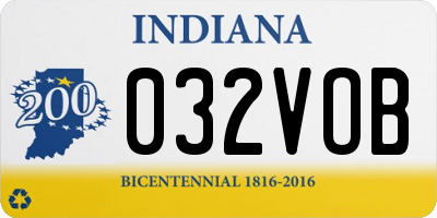 IN license plate 032VOB