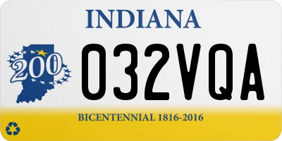 IN license plate 032VQA
