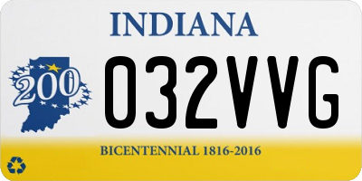 IN license plate 032VVG