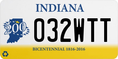 IN license plate 032WTT