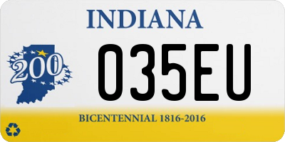 IN license plate 035EU