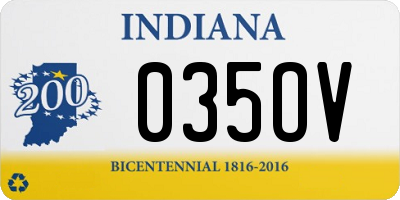 IN license plate 035OV