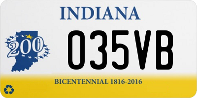 IN license plate 035VB