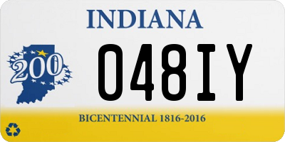 IN license plate 048IY