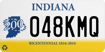 IN license plate 048KMQ