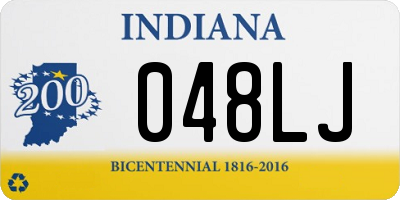 IN license plate 048LJ