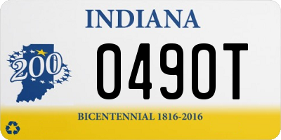 IN license plate 049OT