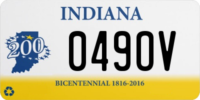 IN license plate 049OV