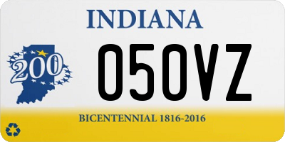 IN license plate 050VZ