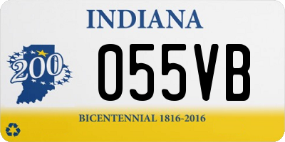 IN license plate 055VB