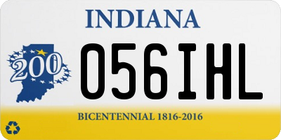IN license plate 056IHL