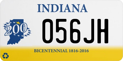IN license plate 056JH