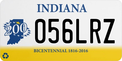 IN license plate 056LRZ