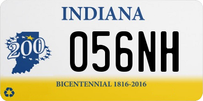 IN license plate 056NH