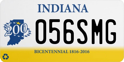 IN license plate 056SMG