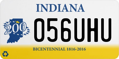 IN license plate 056UHU