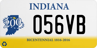 IN license plate 056VB