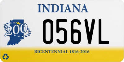 IN license plate 056VL