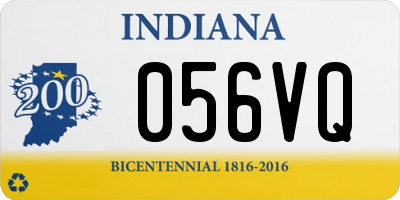 IN license plate 056VQ