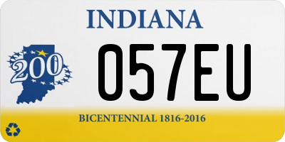 IN license plate 057EU