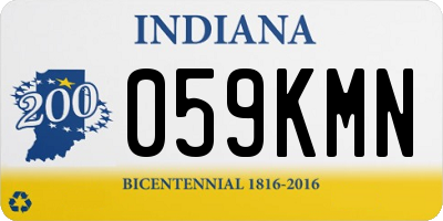 IN license plate 059KMN