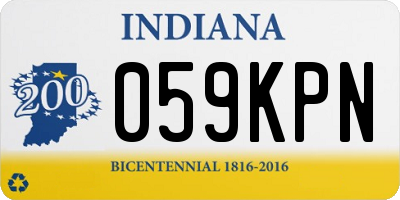 IN license plate 059KPN
